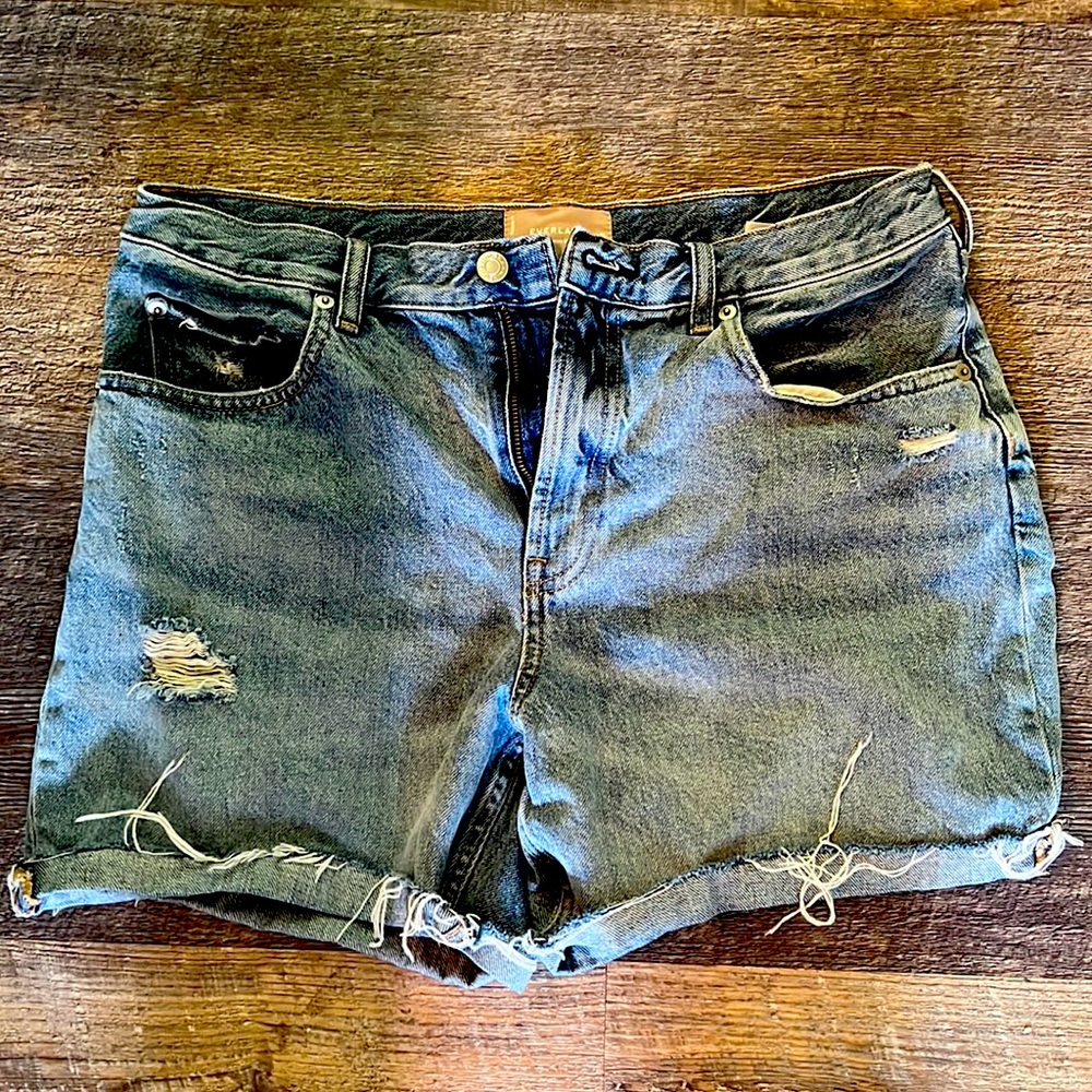 Everlane denim shorts